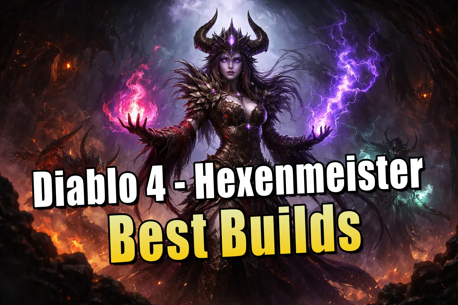 Die besten Builds für den Hexenmeister in Diablo 4