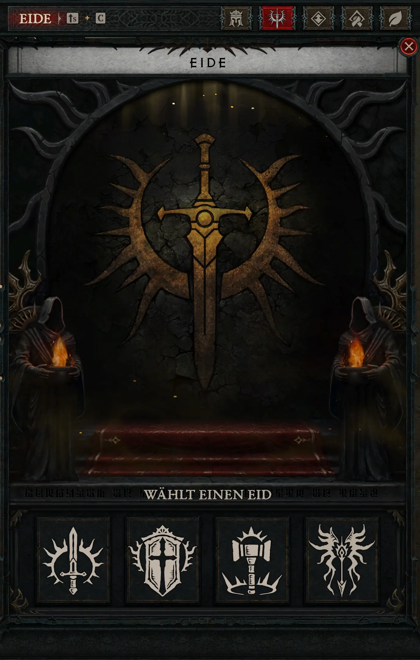 Paladin Klassenmechanik - Eide