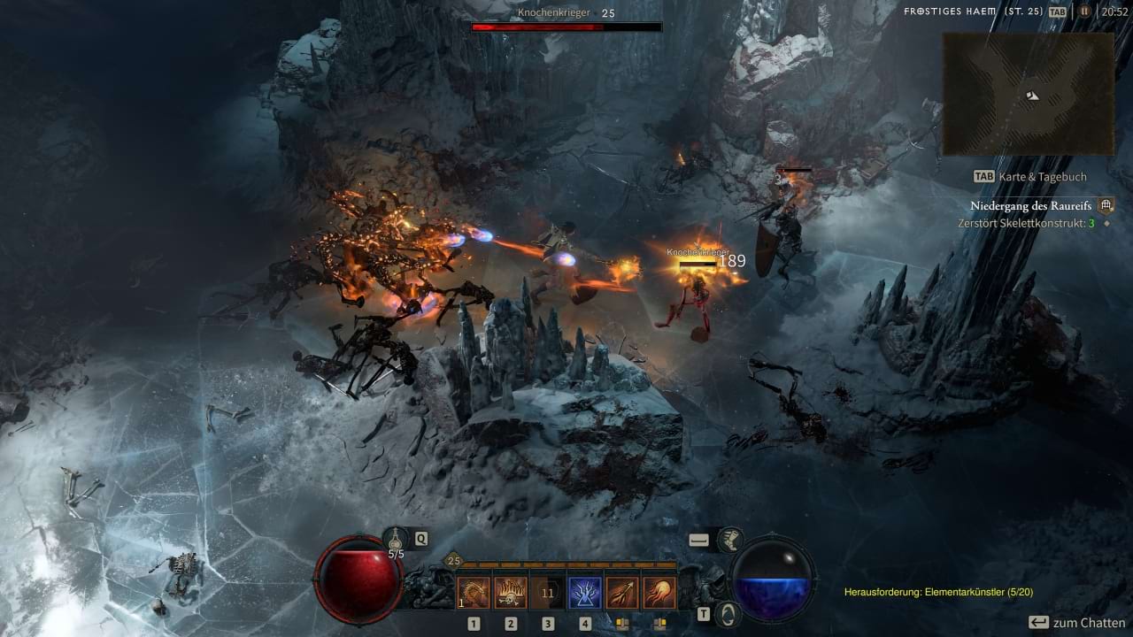 Levelbuild für den Zauberer in Diablo 4