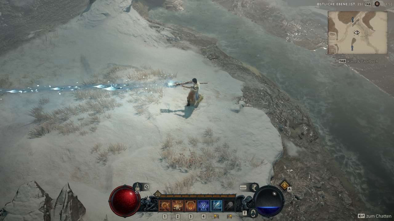 Zauberer Fertigkeit: Eissplitter - Diablo 4