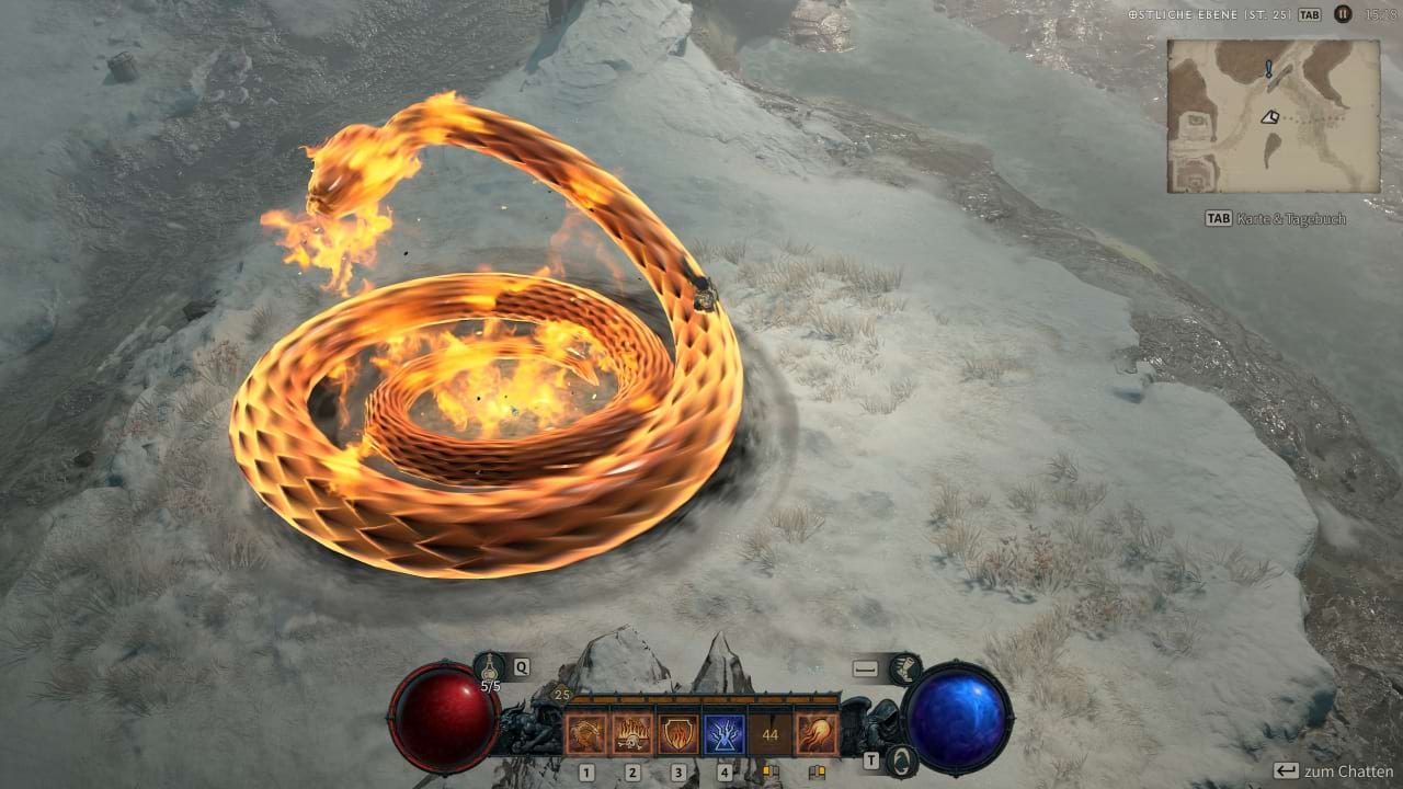 Zauberer Fertigkeit: Inferno - Diablo 4
