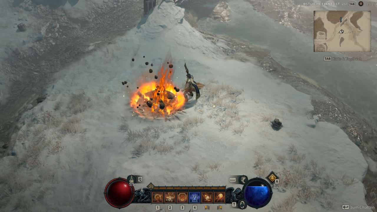 Zauberer Fertigkeit: Meteor - Diablo 4