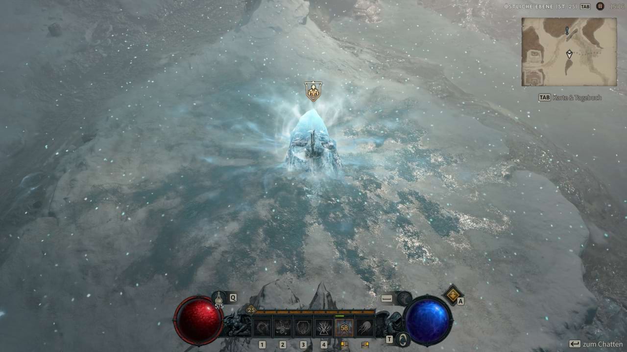 Zauberer Fertigkeit: Tiefgefroren - Diablo 4
