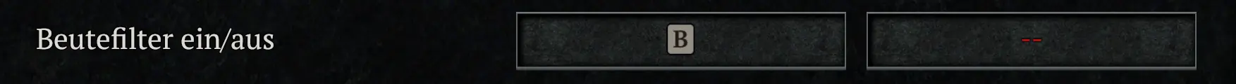 Globaler Hotkey für den Lootfilter
