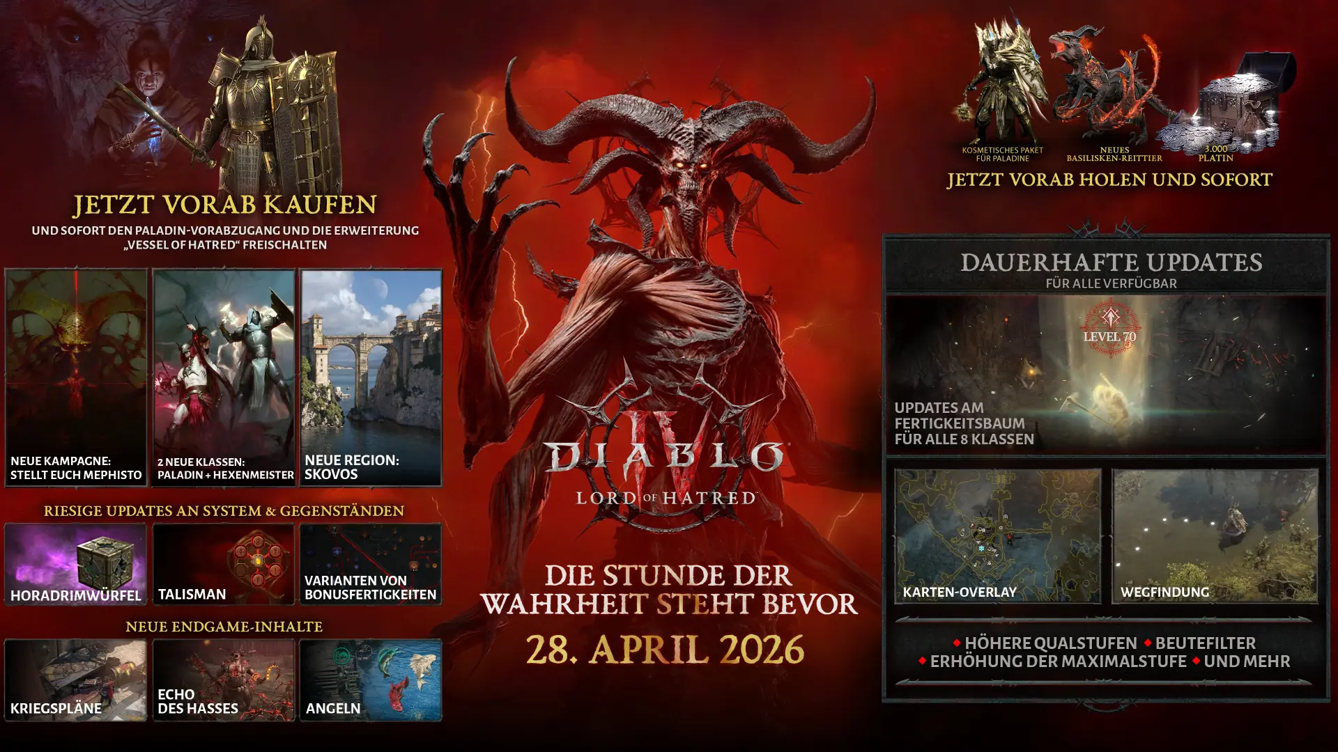 Diablo 4 Lord of Hatred Inhalte