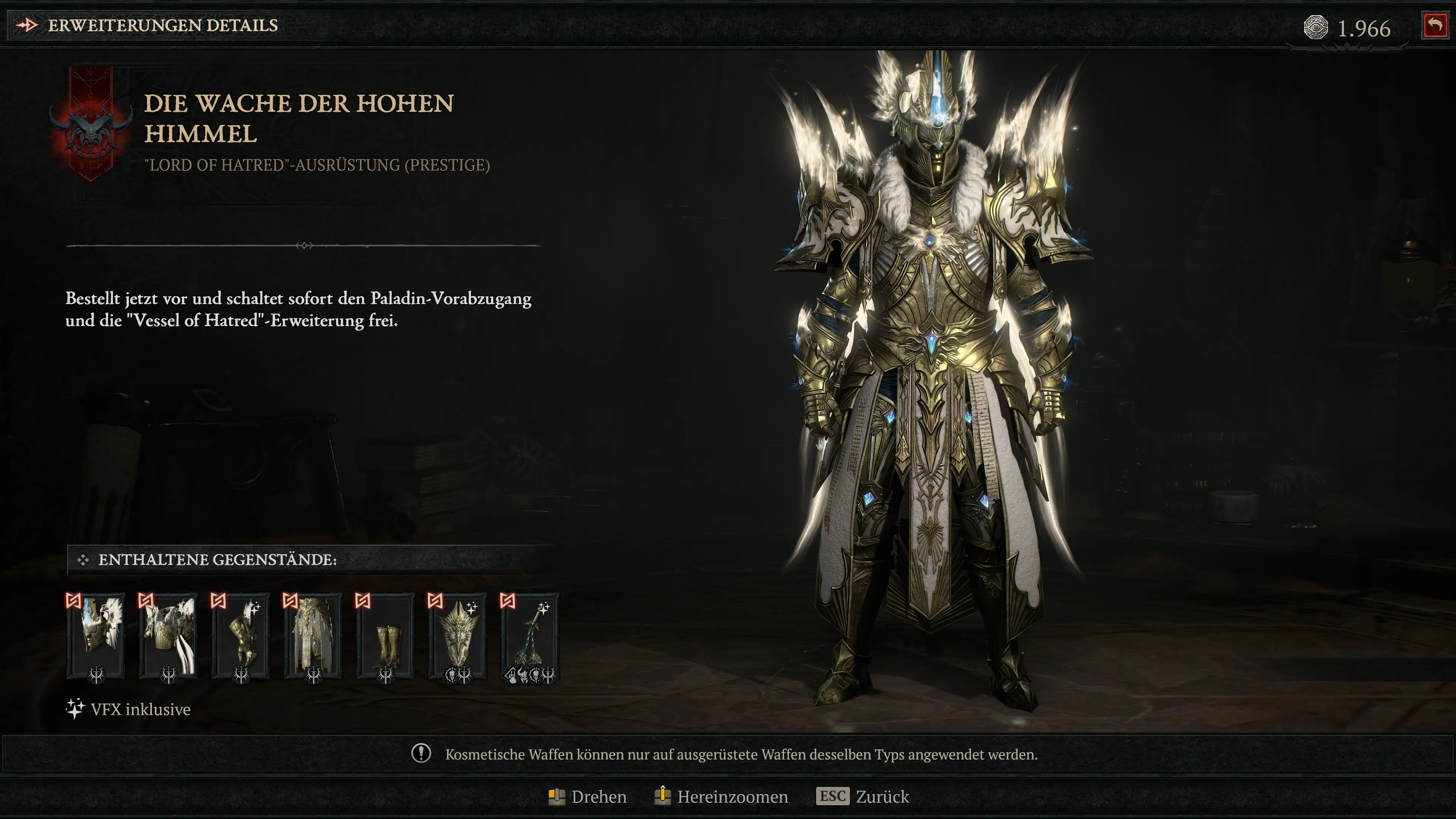 Diablo 4 Lord of Hatred: Wache der Hohen Himmel