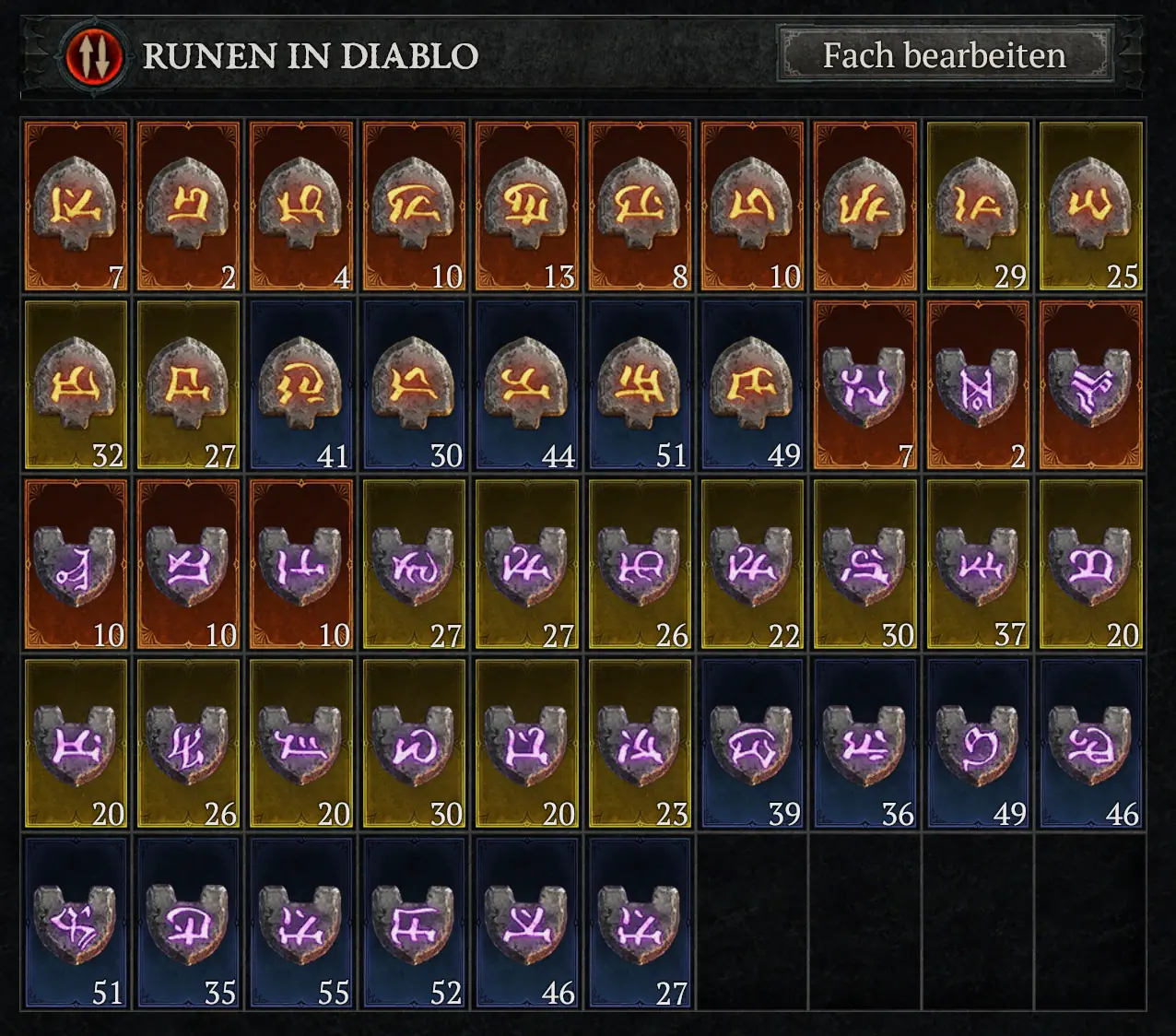 Diablo 4: Runen