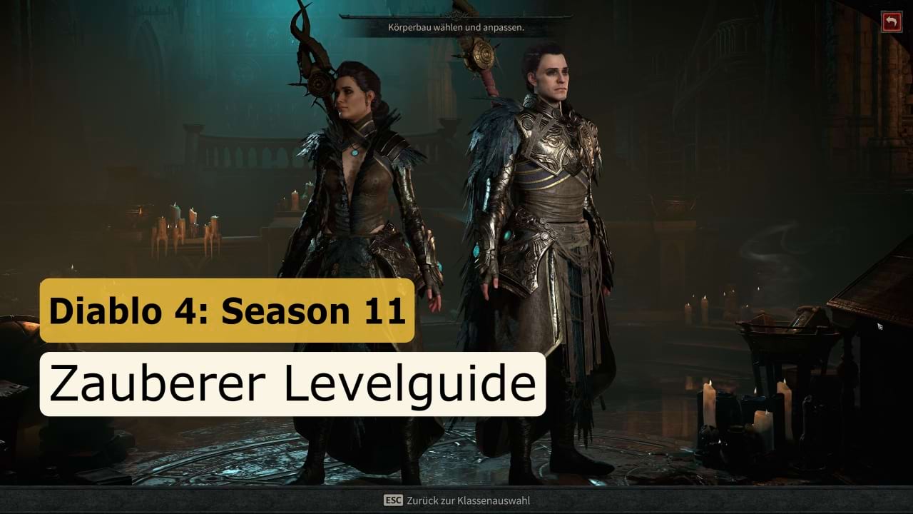 Diablo 4: Levelguide für den Zauberer in Season 11