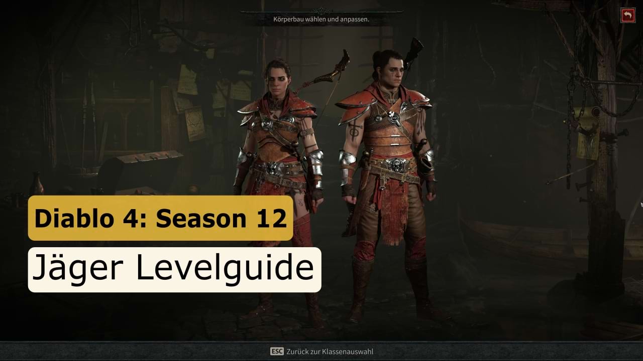 Diablo 4: Levelguide für den Jäger in Season 12