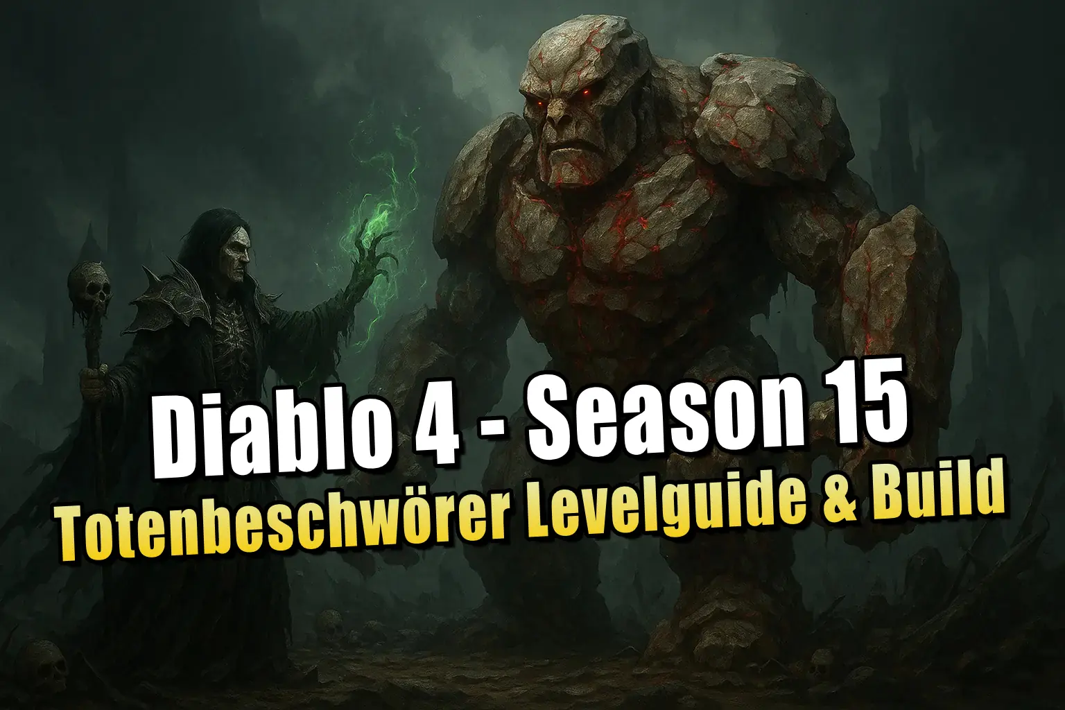 Diablo 4 Totenbeschwörer Build – Beste Skillung zum schnellen Leveln in Season 15