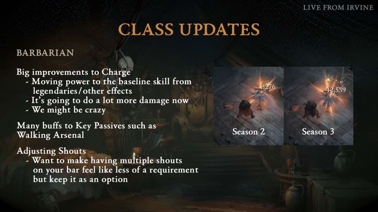 Diablo 4 Season 3: Klassenanpassungen beim Barbar