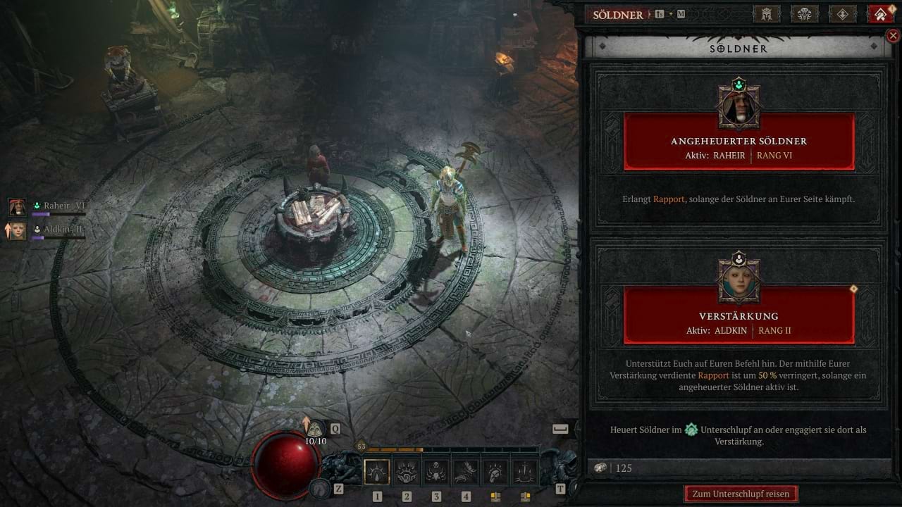 Diablo 4: Söldner als Handlanger oder Verstärkung anheuern