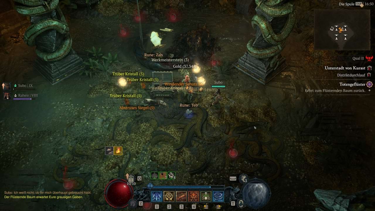 Diablo 4: Unterstadt von Kurast Belohnungen