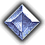 Makelloser quadratischer Diamant