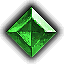 Makelloser quadratischer Smaragd