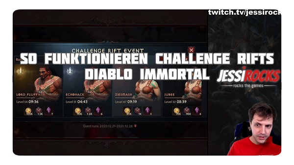 Diablo Immortal: Challenge Rifts