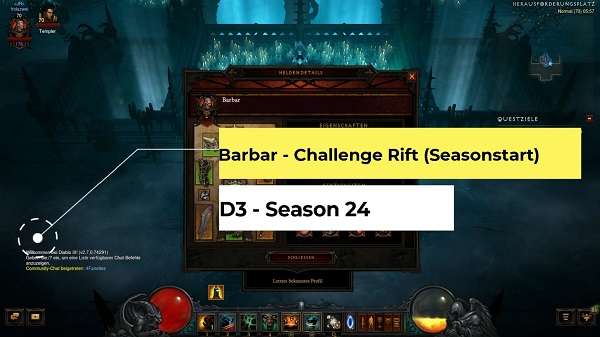 Challenge Rift zum Seasonstart von S24