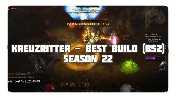 Kreuzritter: Best Build für Season 22 (B52)