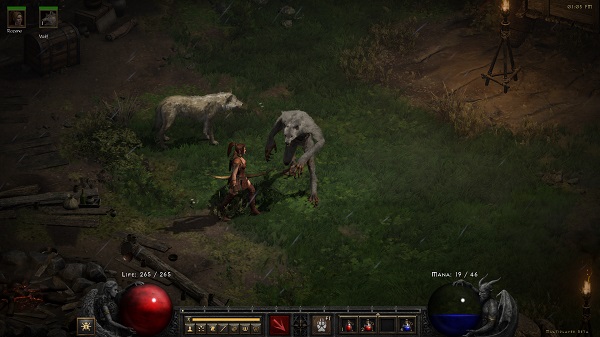 Diablo 2 Resurrected: Druide Werwolf