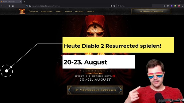 Diablo 2 Resurrected: Open Beta Start