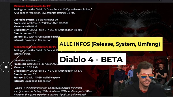 Diablo 4: Alle Infos zur Open Beta
