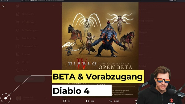 Diablo 4: Beta und Vorabzugang