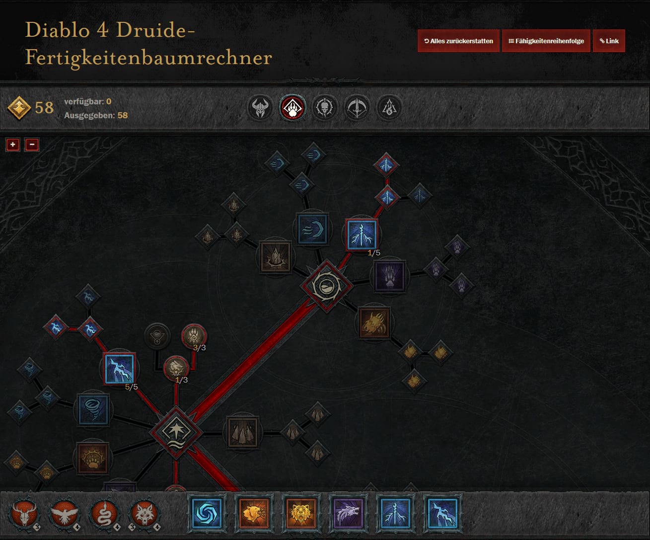 Diablo 4 Gewittersturm Build Talentbaum