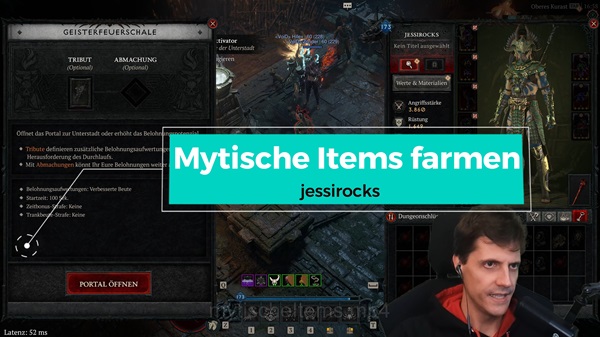 Mythische Items in Diablo 4 Season 6 – So erhöhst du deine Droprate!