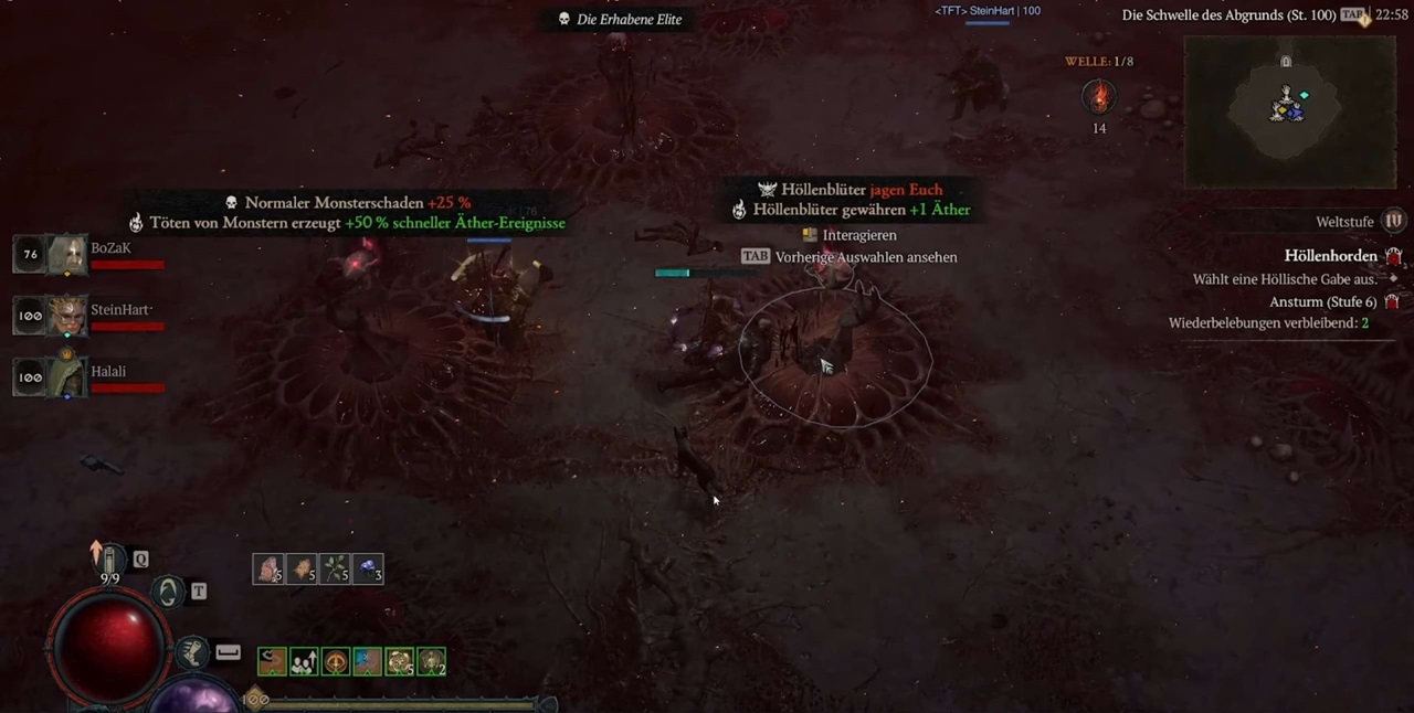 Infernale Horden in Diablo 4: Alle Belohnungen & die besten Modifikatoren