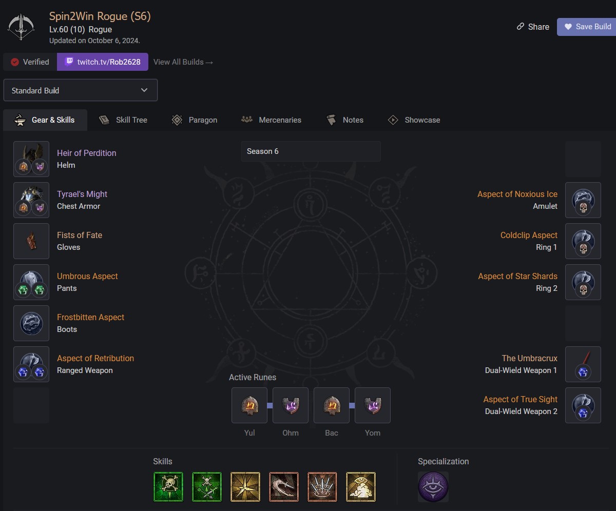 Diablo 4: Der ultimative Jäger-Build in Season 6 – Der Tanz der Messer dominiert!