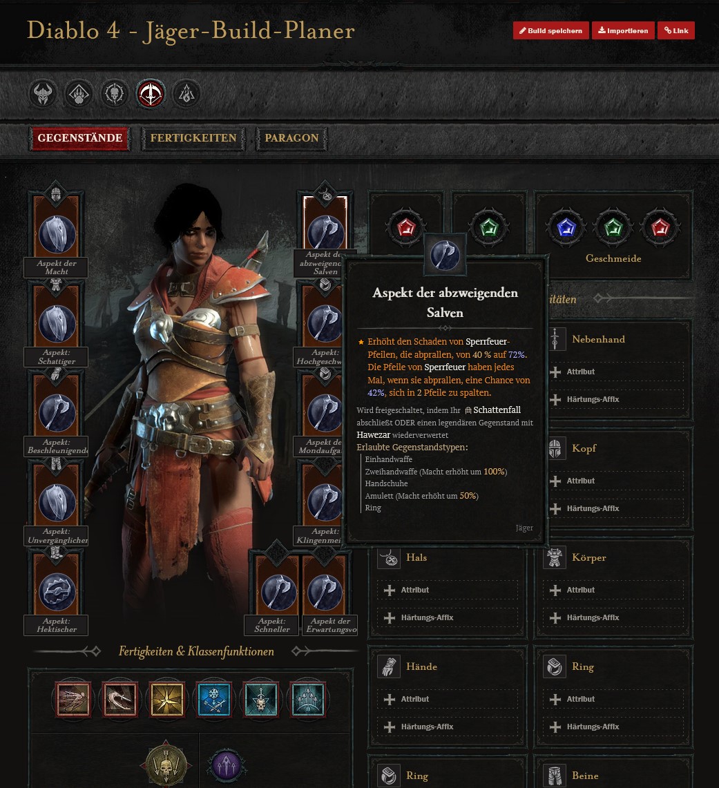Diablo 4 Sperrfeuer Jäger Guide für Season 4