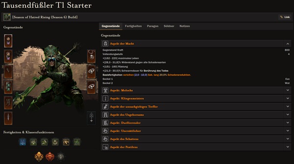 Season 6: Starter Build für den Spiritborn