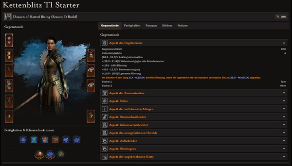 Season 6: Starter Build für den Zauberer