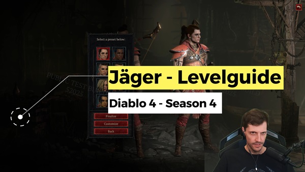Diablo 4: Jäger Levelguide für die Season