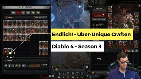 Die stärksten Items in Diablo 4 können jetzt hergestellt werden