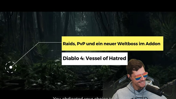 Diablo 4: Raids, PvP und ein neuer Weltboss im Addon Vessel of Hatred