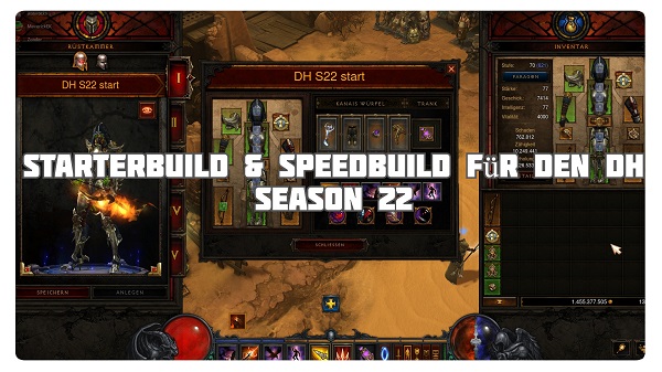 Dämonenjäger: Starter Build für Season 22 (Speedbuild)