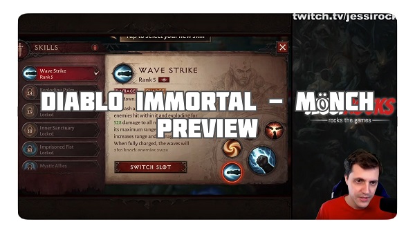 Diablo Immortal: Mönch Preview