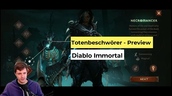 Diablo Immortal: Totenbeschwörer Preview