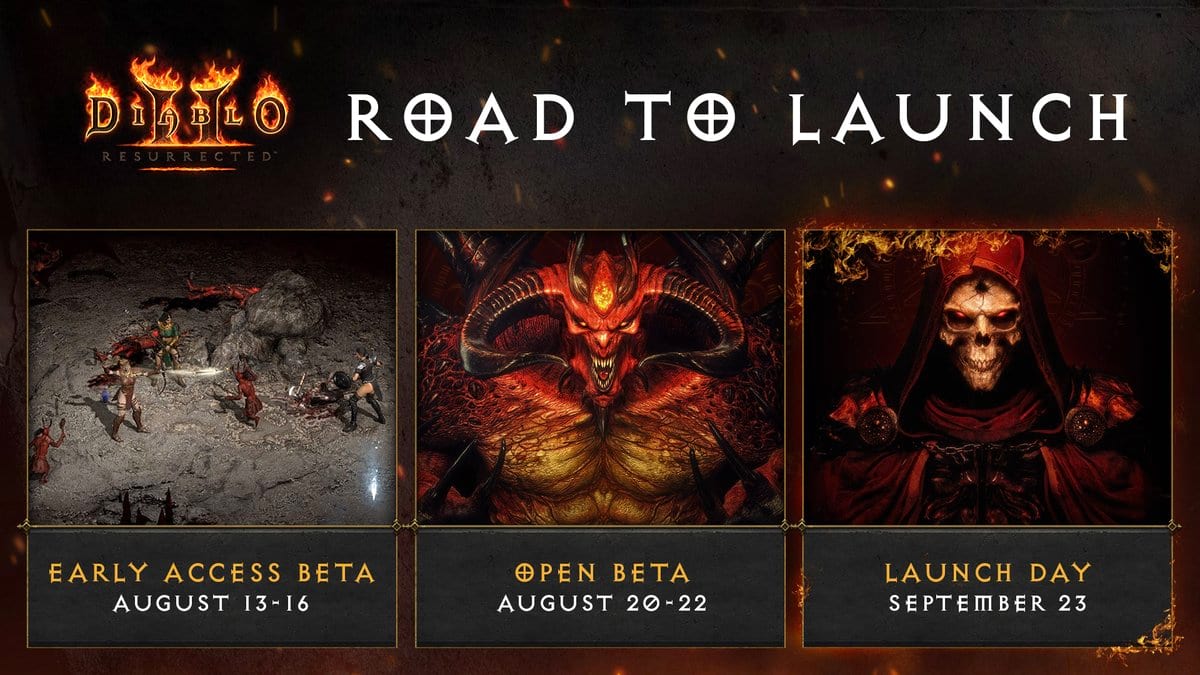 Diablo 2 Resurrected: Open Beta und Early Access
