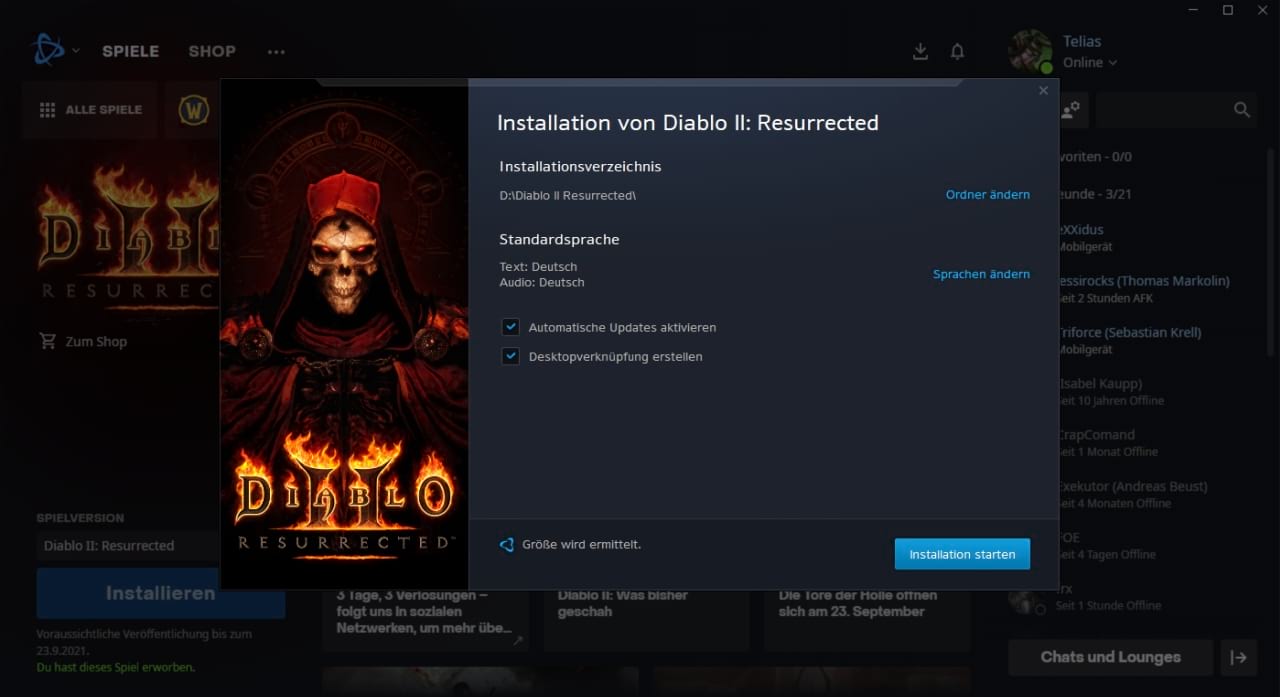 Diablo 2 Resurrected: Download steht bereit