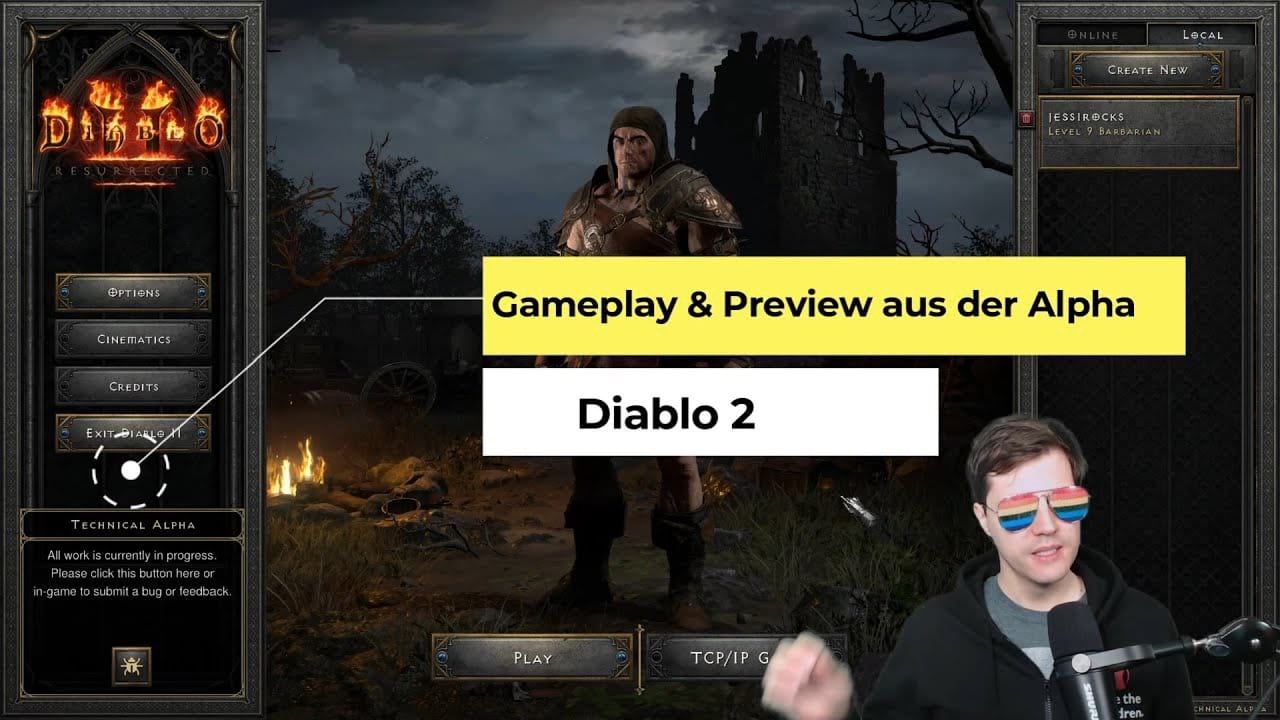 Diablo 2: Resurrected Gameplay-Preview