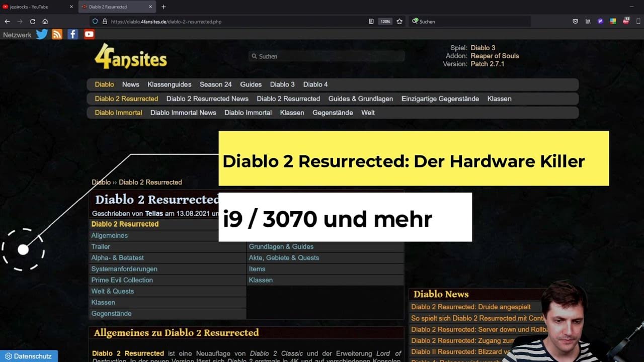 Diablo 2 Resurrected: Der Hardware Killer?