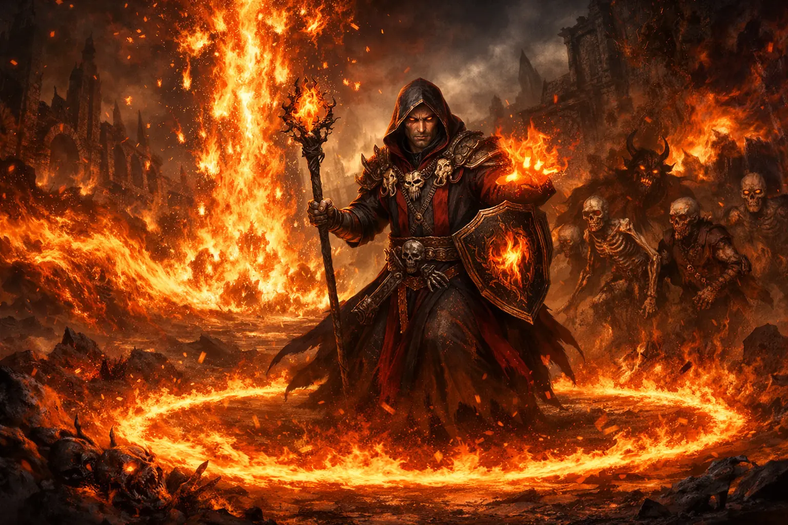 Diablo 2 Resurrected Hexenmeister Build - Fire Warlock