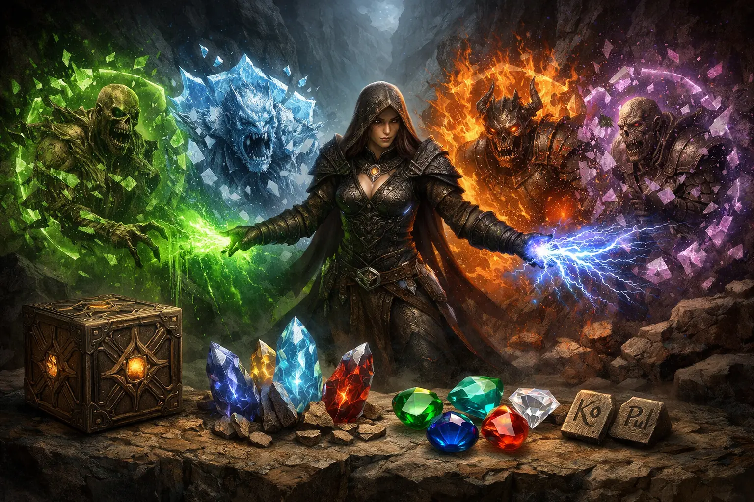 Diablo 2 Resurrected: Horadrimwürfel-Rezepte für Durchbrechende Zauber