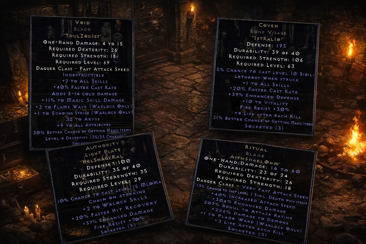 Diablo 2 Resurrected: Alle Runenwörter aus Reign of the Warlock im Überblick