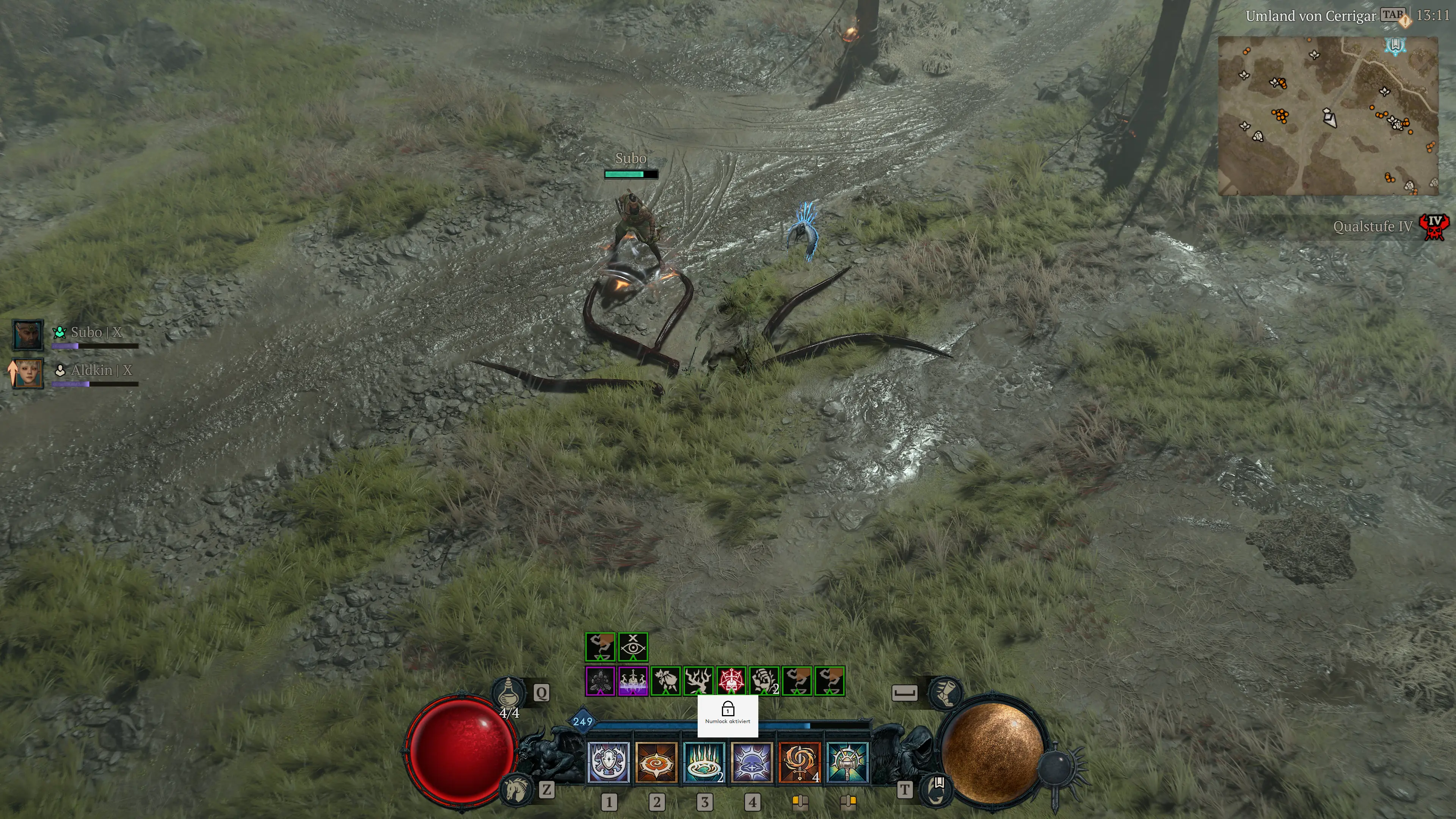 Numlock in Diablo 4 aktivieren