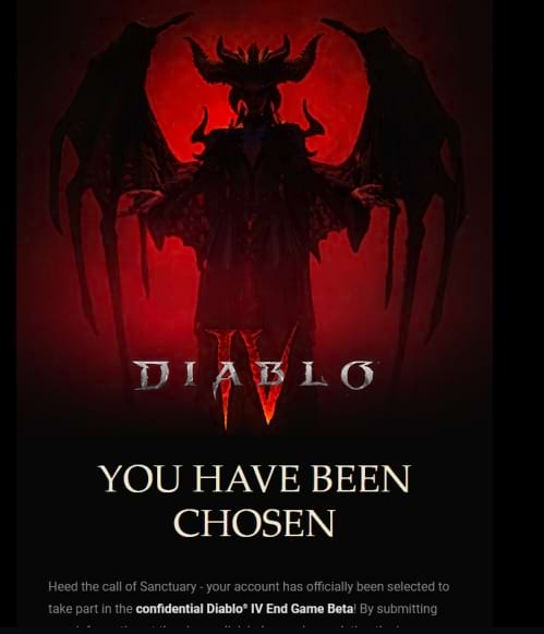 Einladung zum geschlossenen Betatest zu Diablo 4
