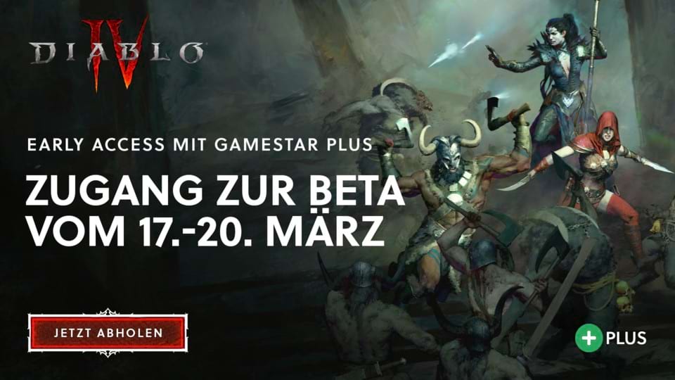 Diablo 4 Beta-Key bei Gamestar