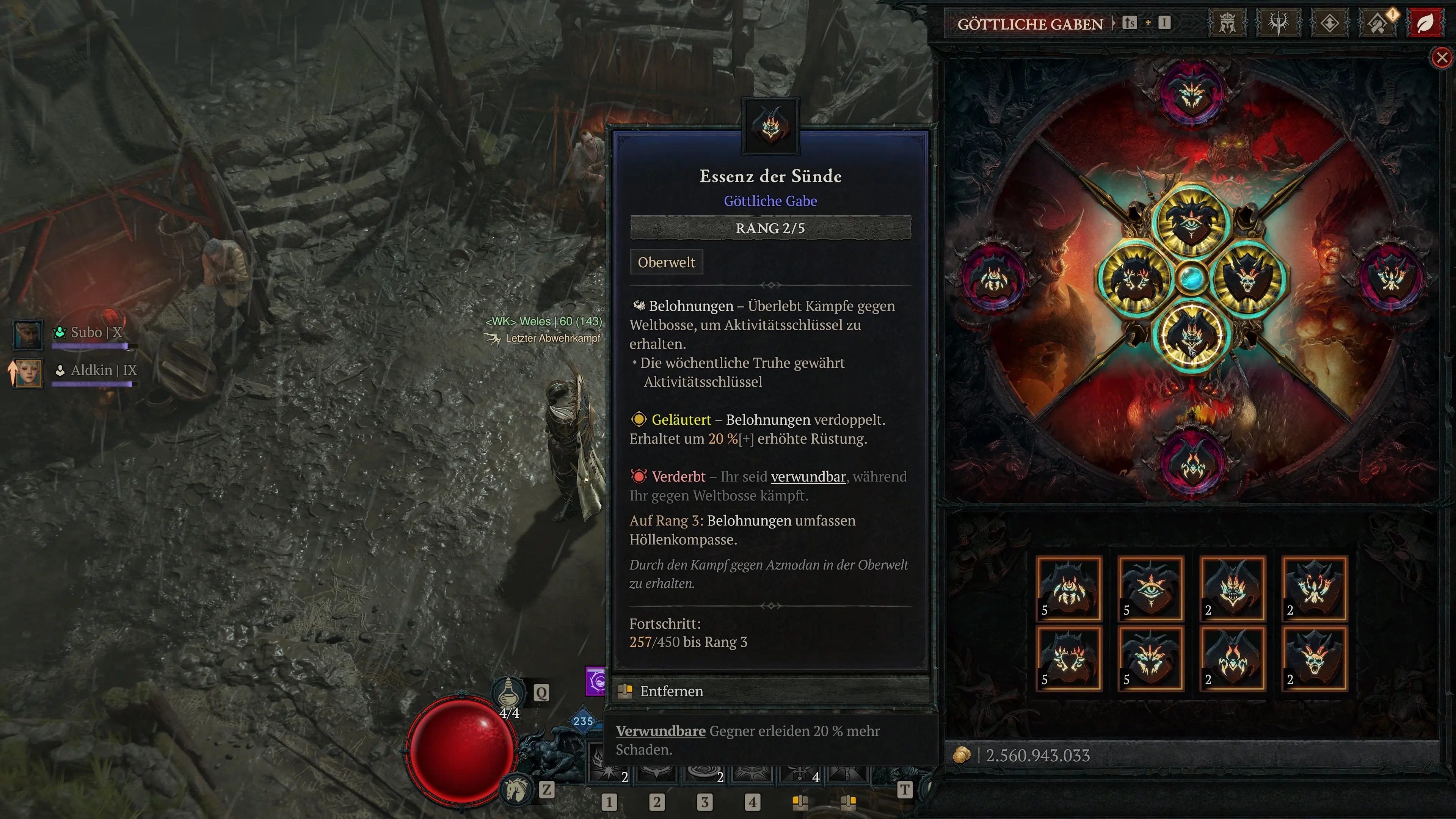 Essenz der Sünde in Diablo 4